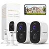 Image 1 : LongPlus Wireless Smart Battery Cameras 2-Pack