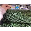 Image 3 : Artificial Boxwood Hedge Panels With Lights