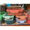 Image 2 : Ello Glass Food Storage Containers Set of 6