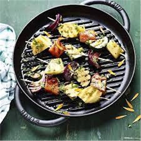 Staub 30cm Enameled Cast Iron Grill Pan