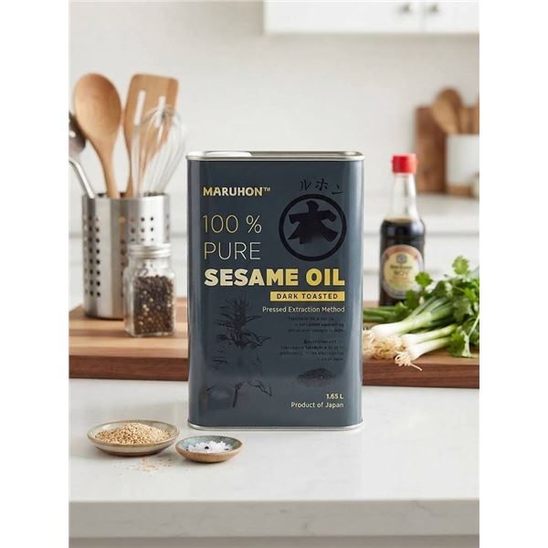 Maruhon Pure Dark Toasted Sesame Oil 1.65L