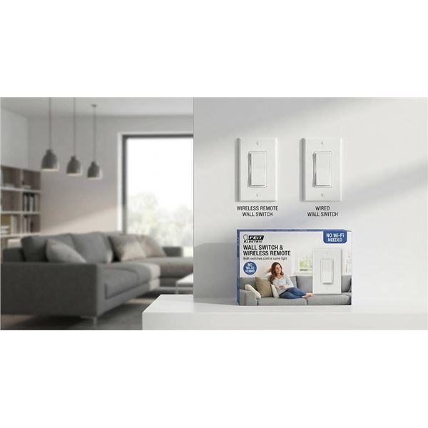 Feit Electric Wall Switch & Wireless Remote Kit