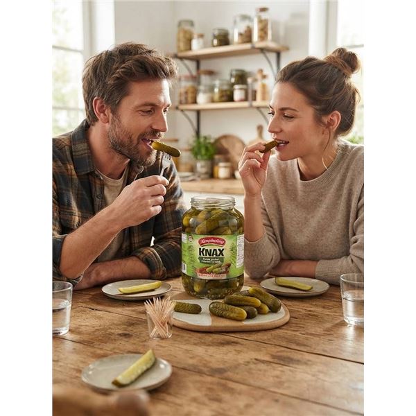 Hengstenberg KNAX Pickles 3 x 1.5L Jars