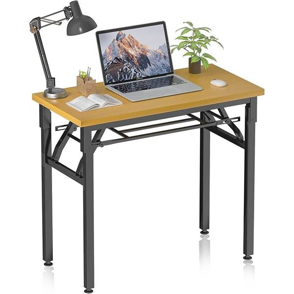 YJHome Foldable Writing Desk 31.5x17.5x29in