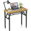Image 1 : YJHome Foldable Writing Desk 31.5x17.5x29in