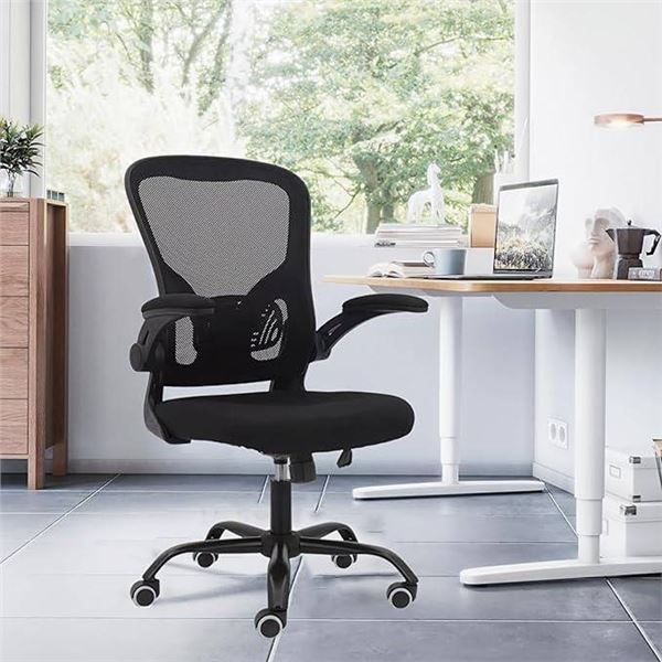 Yivke YT-030 Office Chair White/Black
