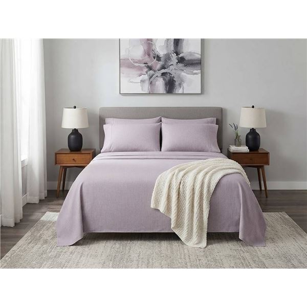 Comfy Bamboo World Queen 4-Piece Sheet Set