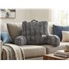 Image 1 : Sutton Place Grey Backrest Pillow