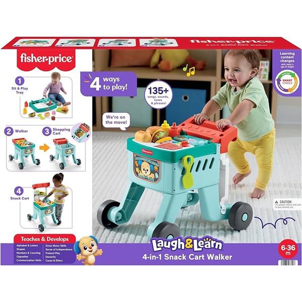 Fisher-Price Walker Activity Toy With Blocks
