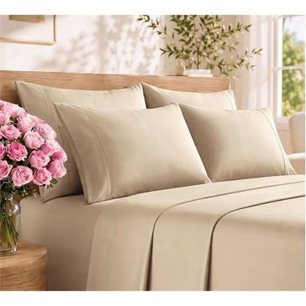 Comfy Bamboo World King Sheet Set 4 Pieces