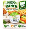 Image 1 : Heinz Ranch Dipping Sauce 100 x 44ml Cups