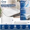 Image 1 : OVE 48x32 in White Shower Base Hidden Drain