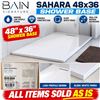 Image 1 : Bain Signature Sahara 48x36 White Shower Base
