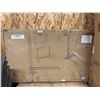 Image 2 : SERA Bathroom White Framed Mirror 46Ã—28.35 in