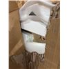 Image 6 : SERA Bathroom White Framed Mirror 46Ã—28.35 in