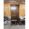 Image 3 : Wood Dining Table Base, Top, and 4 Chairs