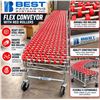 Image 1 : Best Packaging Flex Conveyor with Red Rollers