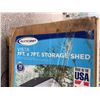 Image 4 : Suncast Vista 7x7 ft. Storage Shed Kit