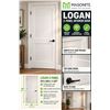 Image 1 : Masonite Logan Smooth Flat Jamb Prehung Door