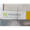 Image 3 : Masonite Logan Smooth Flat Jamb Prehung Door