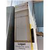 Image 4 : Masonite Logan Smooth Flat Jamb Prehung Door