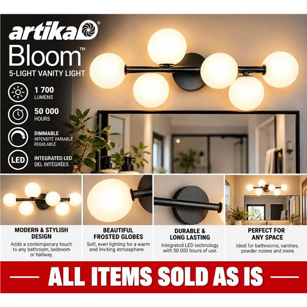 Artika Bloom 6-Light LED Ceiling Fixture