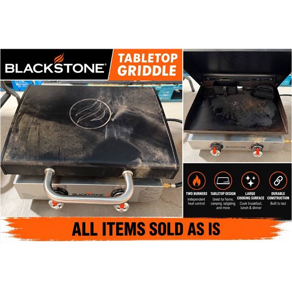 Blackstone Two-Burner Stainless Gas Grill