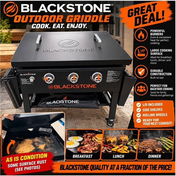 Blackstone 3-Burner Outdoor Gas Griddle