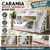 Image 1 : Caramia White Vandalay Bunk Bed !Missing Hardware!