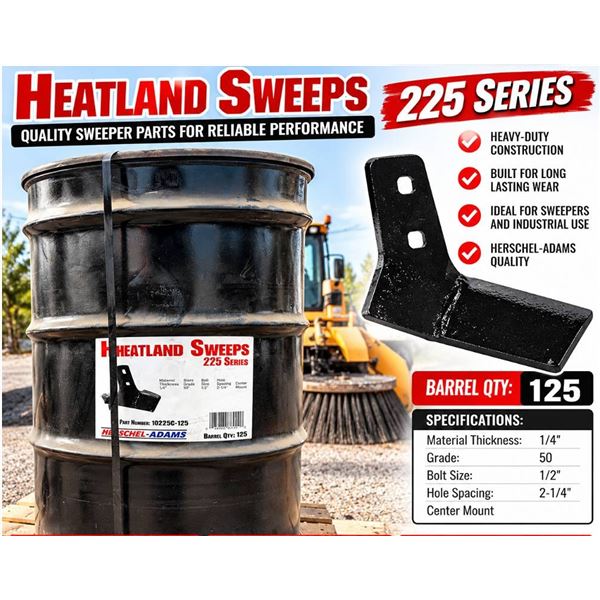 Herschel-Adams Wheatland Sweeps 225 Barrel/125