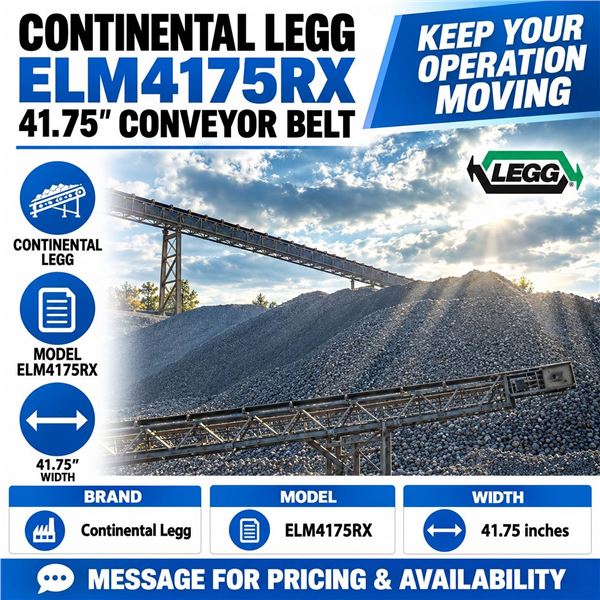 Continental Legg ELM4175RX 41.75" Bulk Belt