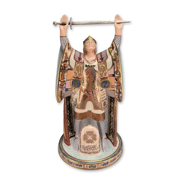 Minton Arthur The Once and Future King Porcelain Sculpture