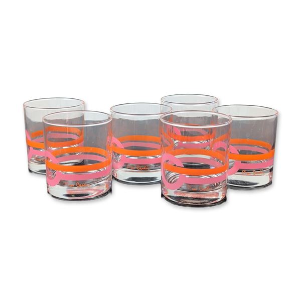 6pc Pierre Cardin Glass Tumblers
