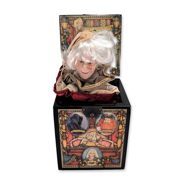 Enesco Scrooge Limited Edition Musical Jack-in-the-Box Figurine