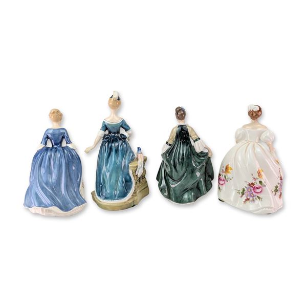 4pc Royal Doulton Bone China Figurines