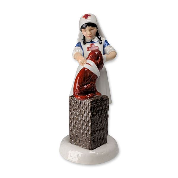 Royal Doulton Childhood Days It Won't Hurt Porcelain Figurine