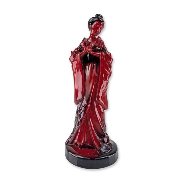 Royal Doulton Flambe The Geisha Porcelain Figurine