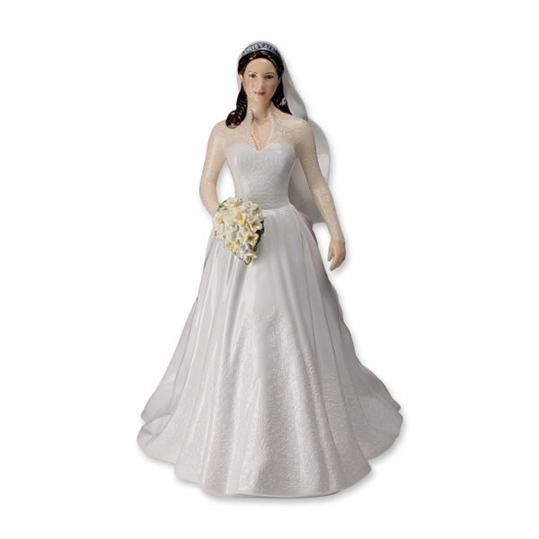 Royal Doulton Catherine Royal Wedding Day Porcelain Figurine
