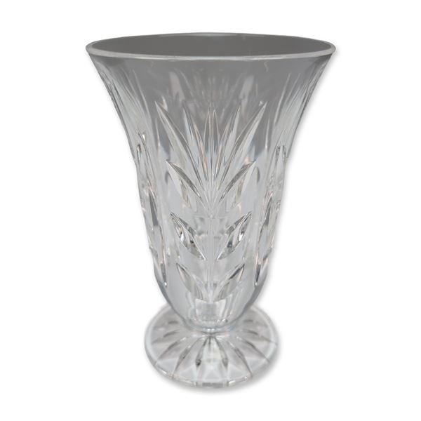 Waterford Cut Lead Crystal Footed Trumpet Vase