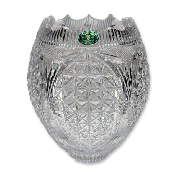 Heritage Irish Crystal Anniversary Limited Edition Oval Vase