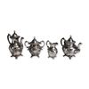 Image 1 : 4pc Victorian Style Silver-Toned Tea and Coffee Service