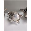 Image 4 : 4pc Victorian Style Silver-Toned Tea and Coffee Service