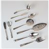 Image 2 : 9pc Oneida Community Coronation Pattern Silver-Plated Serving Flatware Group