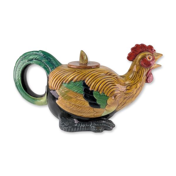 Minton Archive Collection Cockerel Fine China Teapot