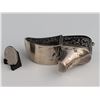 Image 3 : Continental 900 Silver Repousse Shoe Snuff Box