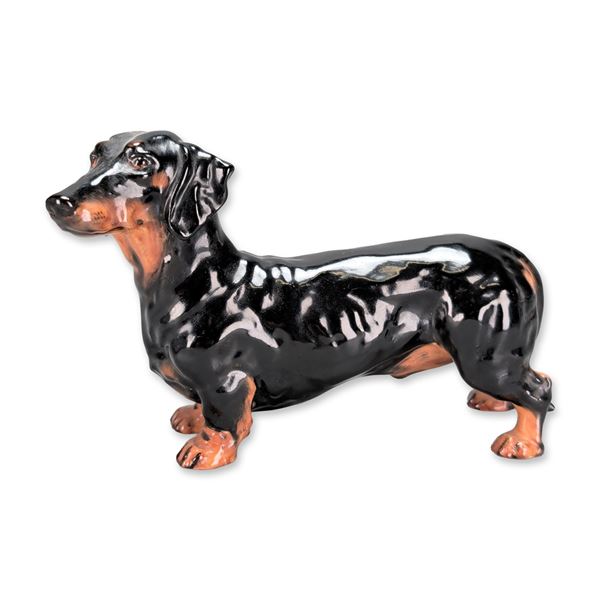 Royal Doulton Porcelain Dachshund Figurine HN1128