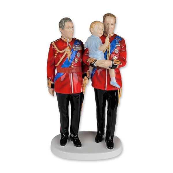 Royal Doulton Bone China Limited Edition Figurine, Future Kings HN5884