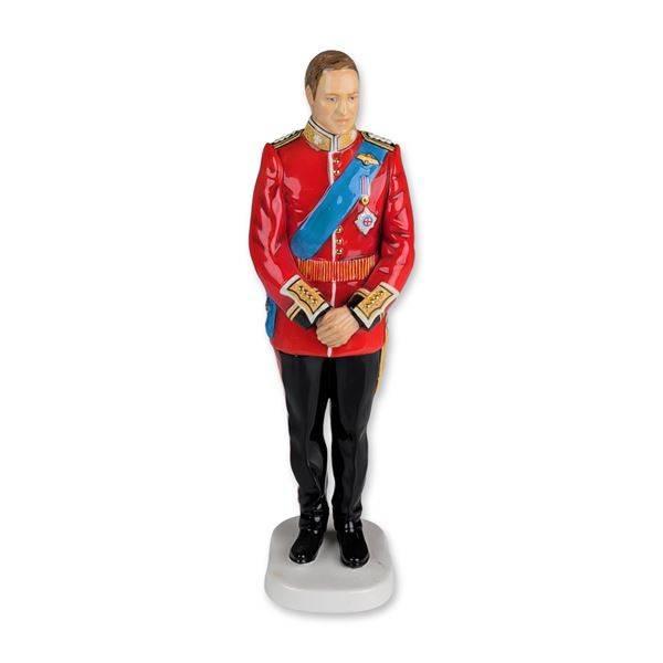 Royal Doulton Prince William Wedding Day Porcelain Figurine