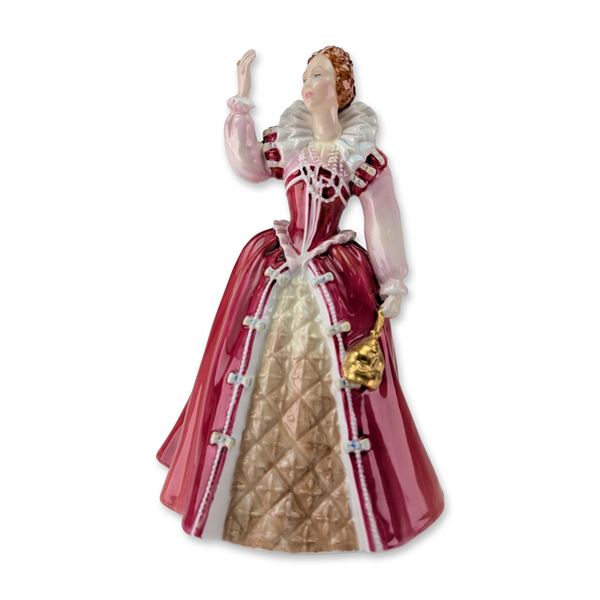 Royal Doulton Queen Elizabeth I Queens of the Realm Porcelain Figurine