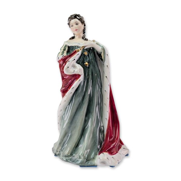 Royal Doulton Queens of the Realm Queen Anne HN3141 Porcelain Figurine